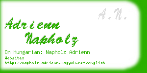 adrienn napholz business card